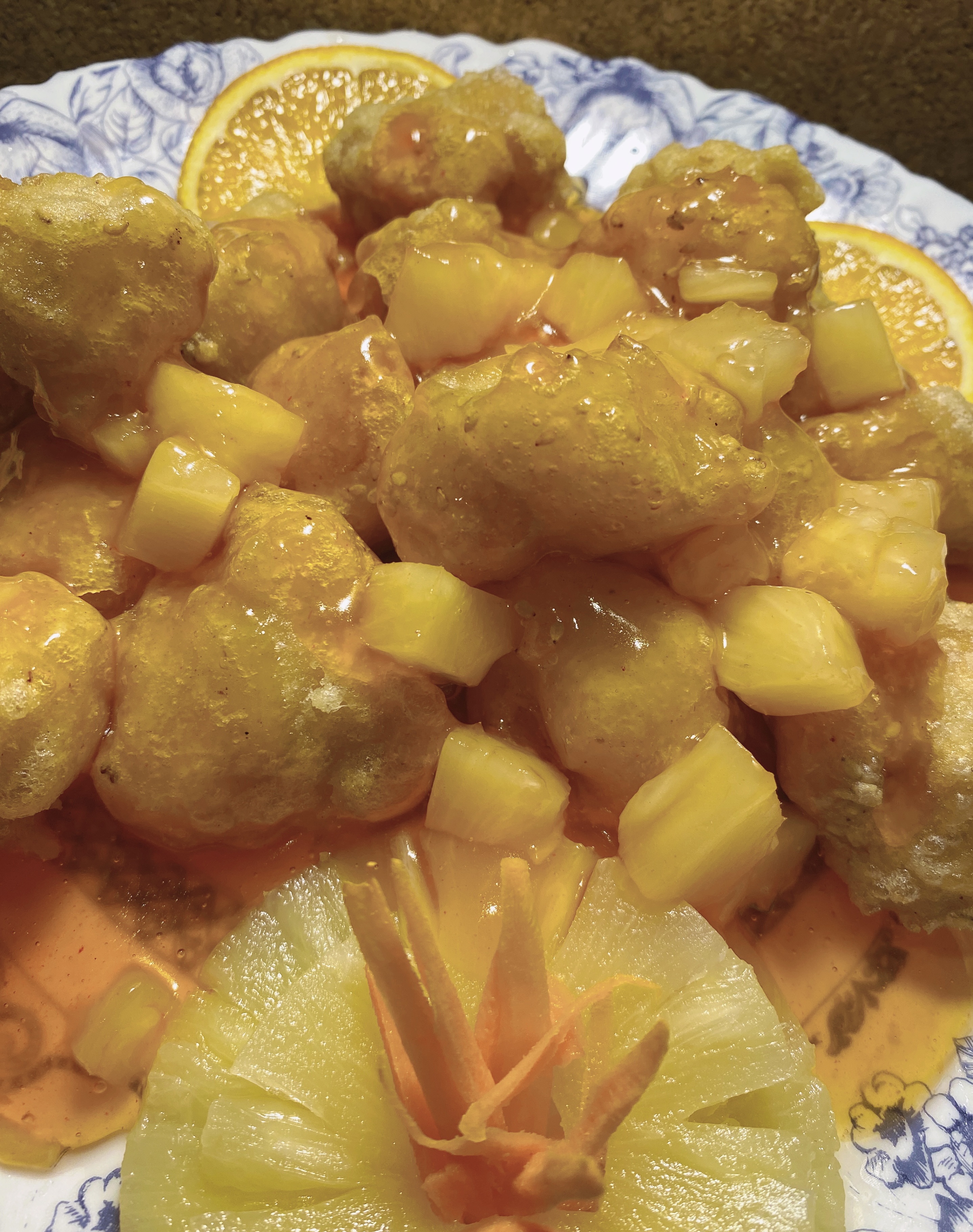 Pollo agridulce estilo “Hong Kong”
