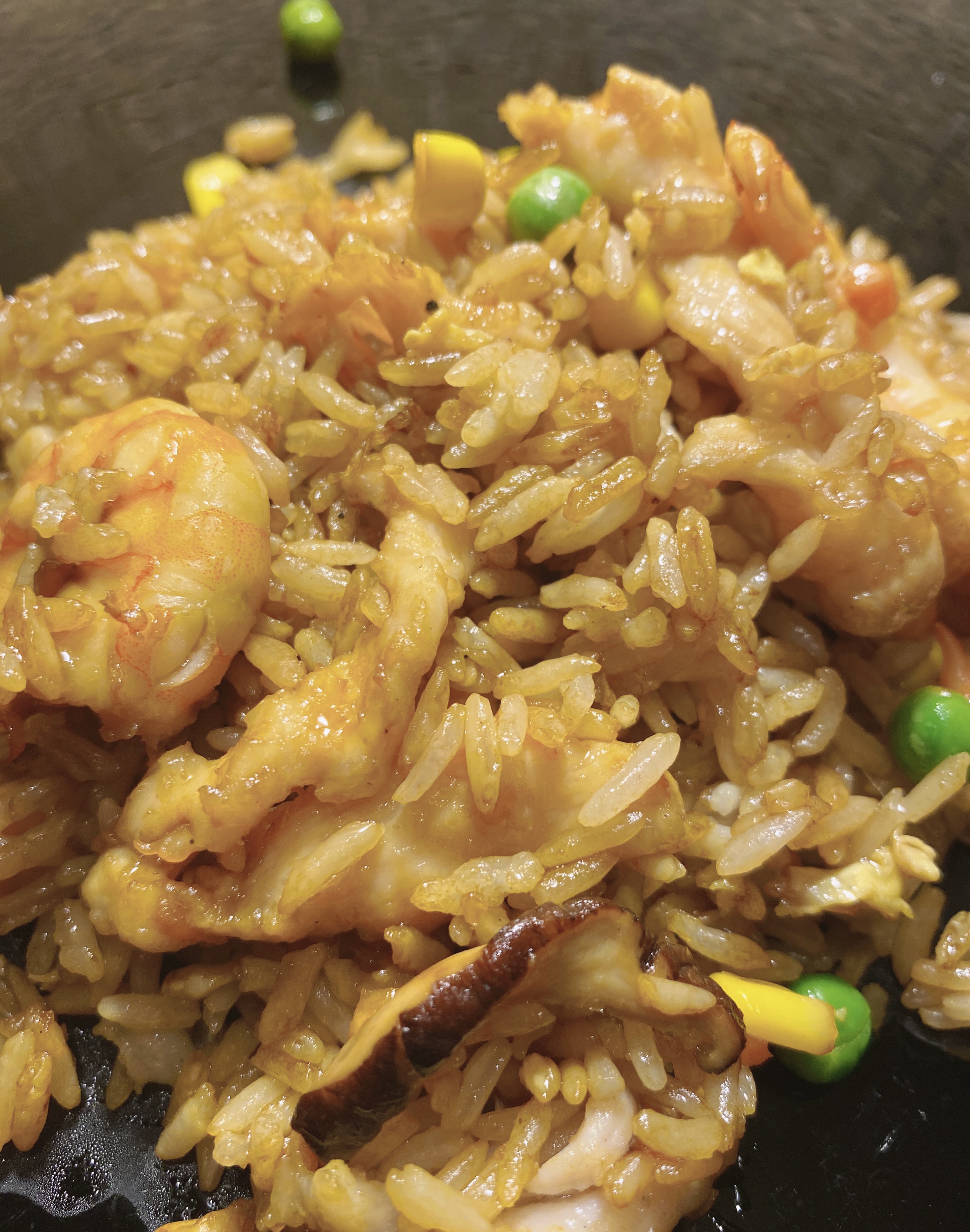 Arroz frito especial de la casa